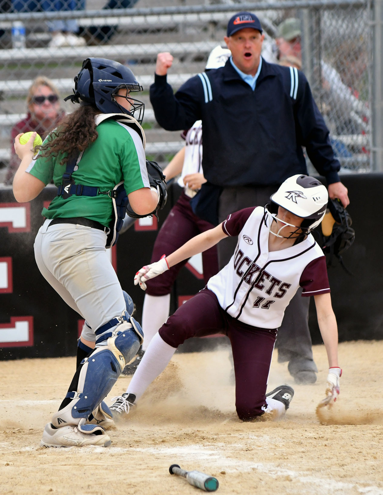 Alleman at Rockridge softball